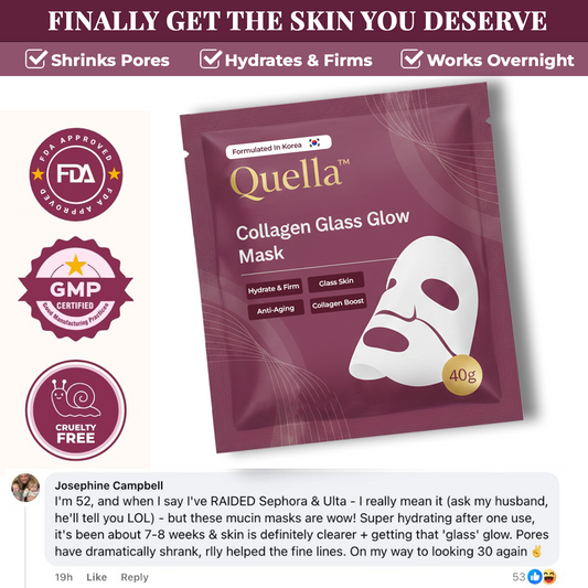 Quella™ Collagen Glass Glow Mask 2.0